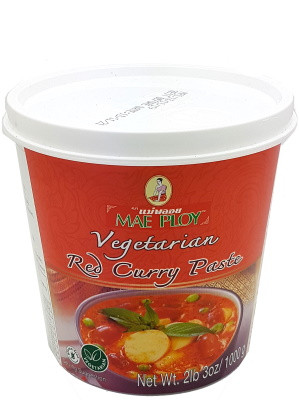 VEGETARIAN Red Curry Paste 1kg – MAE PLOY 