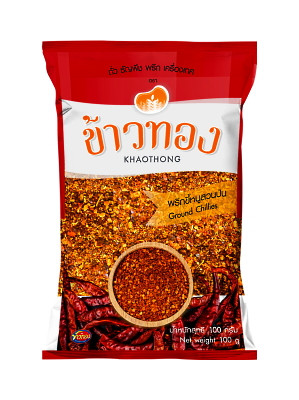 Ground Dried Chilli 100g – KHAOTHONG 