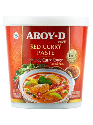 Red Curry Paste (no fish/shrimp) 400g – AROY-D 