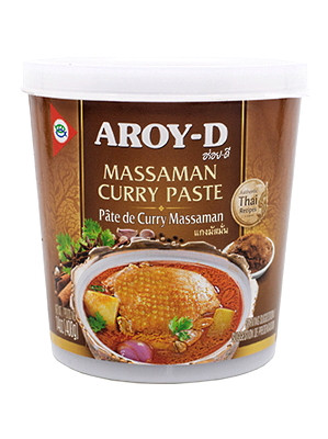 Massaman Curry Paste (no fish/shrimp) 400g – AROY-D 