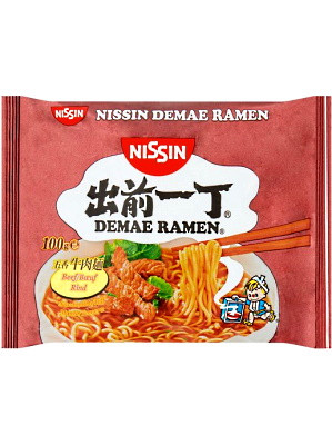 Instant Noodles - Beef Flavour - NISSIN