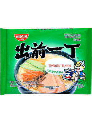 Instant Noodles - (Pork) Tonkotsu Flavour - NISSIN