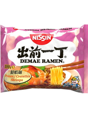Instant Noodles - Prawn Flavour - NISSIN