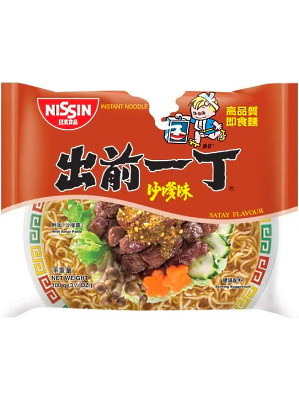 Instant Noodles - Satay Flavour - NISSIN