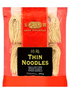Thin Egg Noodles 12x375g - JADE PHOENIX