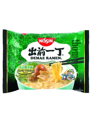 Instant Noodles - Garlic Chicken Flavour - NISSIN
