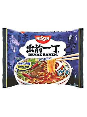 Instant Noodles - Spicy Beef Flavour - NISSIN