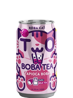 Boba Tea - Taro Flavour - BOBA CAT
