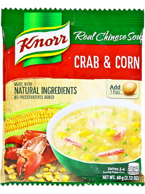 Crab & Corn Soup Mix - KNORR
