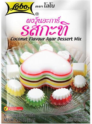 Agar Dessert Mix - Coconut Flavour - LOBO