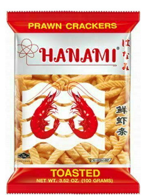 Prawn Crackers - Original Flavour 100g - HANAMI