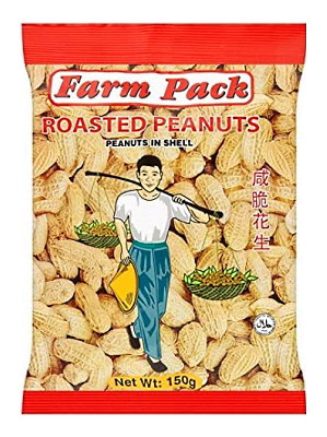 Roasted Peanuts in Shell 150g – FARM PACK 