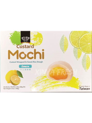 Custard Mochi – Lemon 168g – Q Brand 