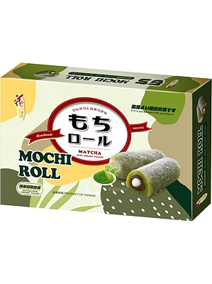 Handmade Mochi Roll – Matcha Flavour – LOVE & LOVE 