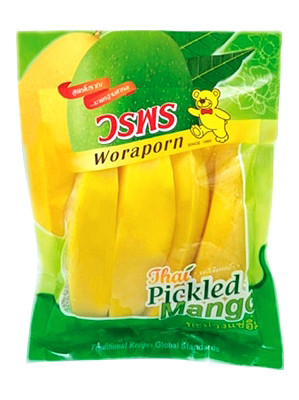 Pickled Mango Slices 150g – WORAPORN 