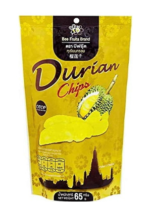 Durian Chips (salted) - BEE FRUITS