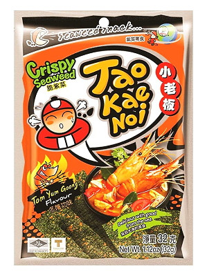 Crispy Seaweed - Tom Yum Goong Flavour 32g - TAO KAE NOI