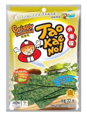 Crispy Seaweed - Wasabi Flavour - TAO KAE NOI