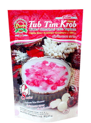  Tub Tim Krob (Water Chestnut with Tapioca) Dessert - MADAM PUM  