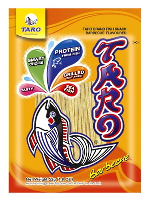 Fish Snack - BAR-B-Q Flavour 52g - TARO