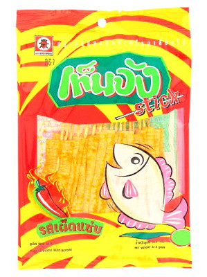 Stick Fish Snack - Hot Chilli Flavour 42.5g - LADYBIRD