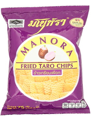 Fried Taro Chips - MANORA