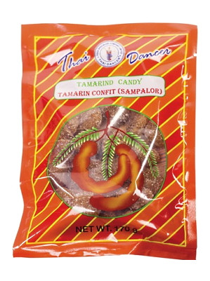 Tamarind Candy (with sugar, salt & chilli) - THAI DANCER