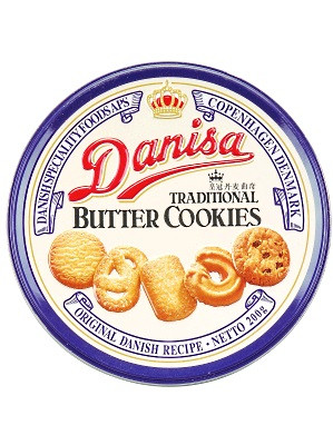 Traditional Butter Cookies 200g - DANISA
