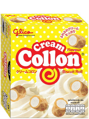 Collon Biscuit Roll – Cream Flavour – GLICO 