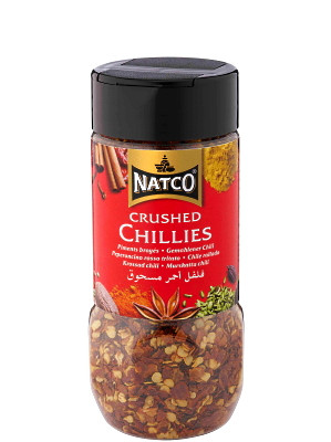 Crushed Chilli Flakes 80g (Jar) - NATCO