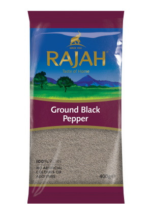 Ground Black Pepper 400g - RAJAH !!!!***SPECIAL OFFER (bb: 09/12/16)***!!!!