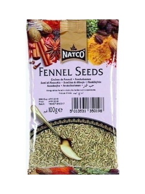 Fennel Seeds 100g (refill) - NATCO