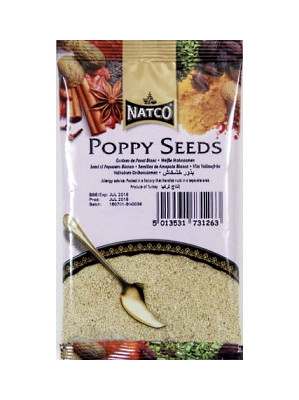 White Poppy Seeds 100g (refill) - NATCO