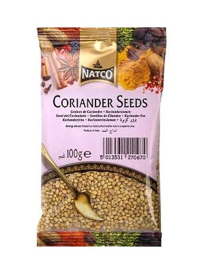 Whole Coriander Seeds 100g (refill) - NATCO