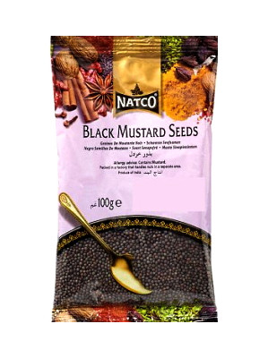 Black Mustard Seeds 100g (refill) - NATCO
