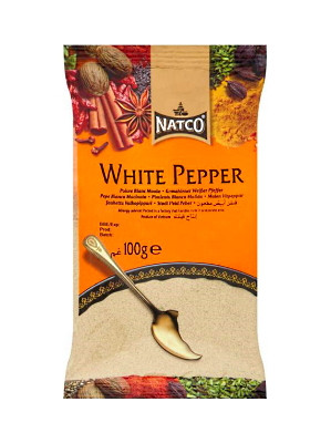 Ground White Pepper 100g (refill) - NATCO