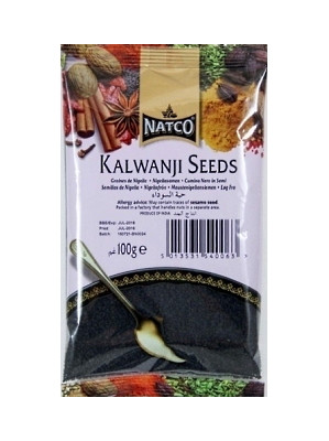 Kalwanji (Nigella) Seeds 100g (refill) - NATCO