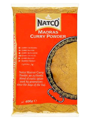 Madras Curry Powder 400g - NATCO