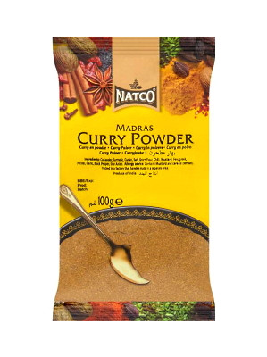 Madras Curry Powder 100g (refill) - NATCO