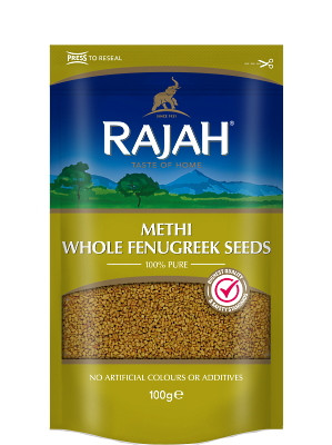  Fenugreek (Methi) Seeds 100g - RAJAH  
