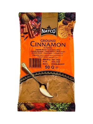 Ground Cinnamon 50g (refill) - NATCO