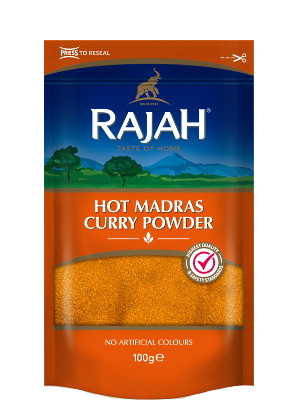 Hot Madras Curry Powder 100g - RAJAH