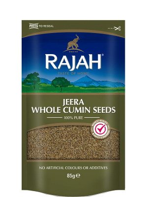Whole Cumin Seeds 85g Stand-up Pouch - RAJAH
