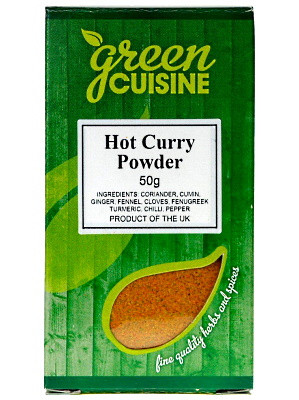 Hot Curry Powder 50g - GREEN CUISINE
