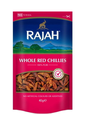 Whole Red Chillies 40g - RAJAH