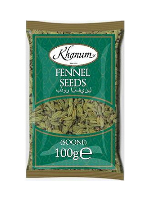 Fennel Seeds 100g - KHANUM