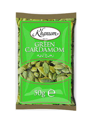 Green Cardamoms 50g - KHANUM
