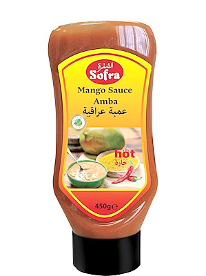 Amba (Mango) Sauce - Hot 450g - SOFRA