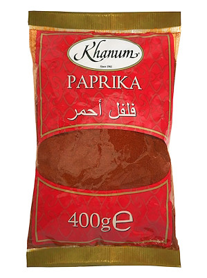 Paprika Powder 400g - KHANUM