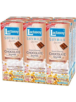   Sweetened Soy Milk - Chocolate Flavour - LACTASOY